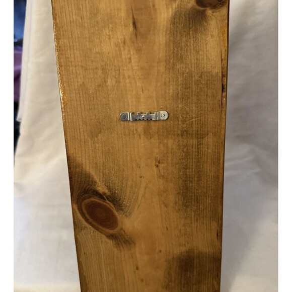 Vintage Wooden Hand Carved Wall Hanger “JOY” - Picture 2 of 2